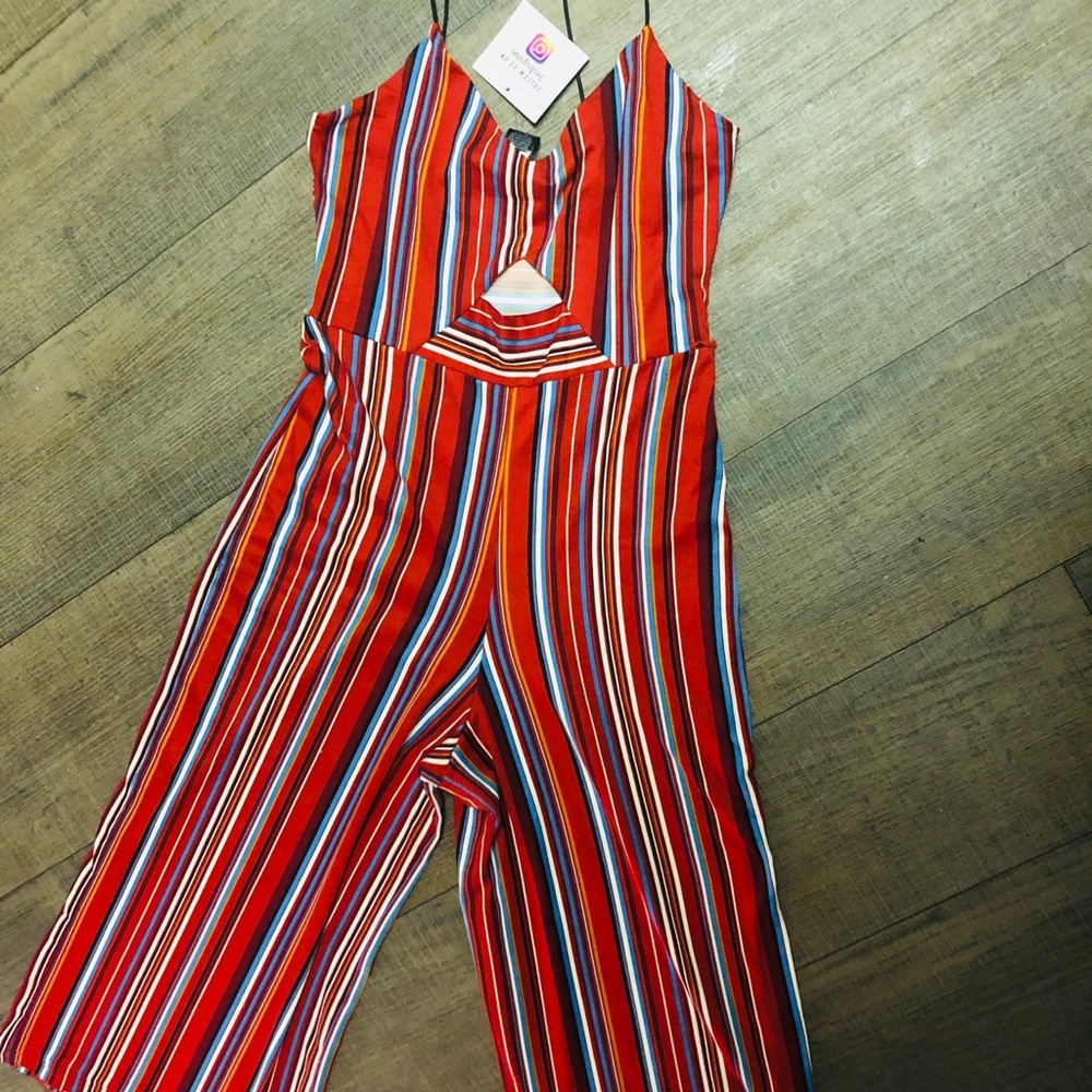 Diamond flare romper